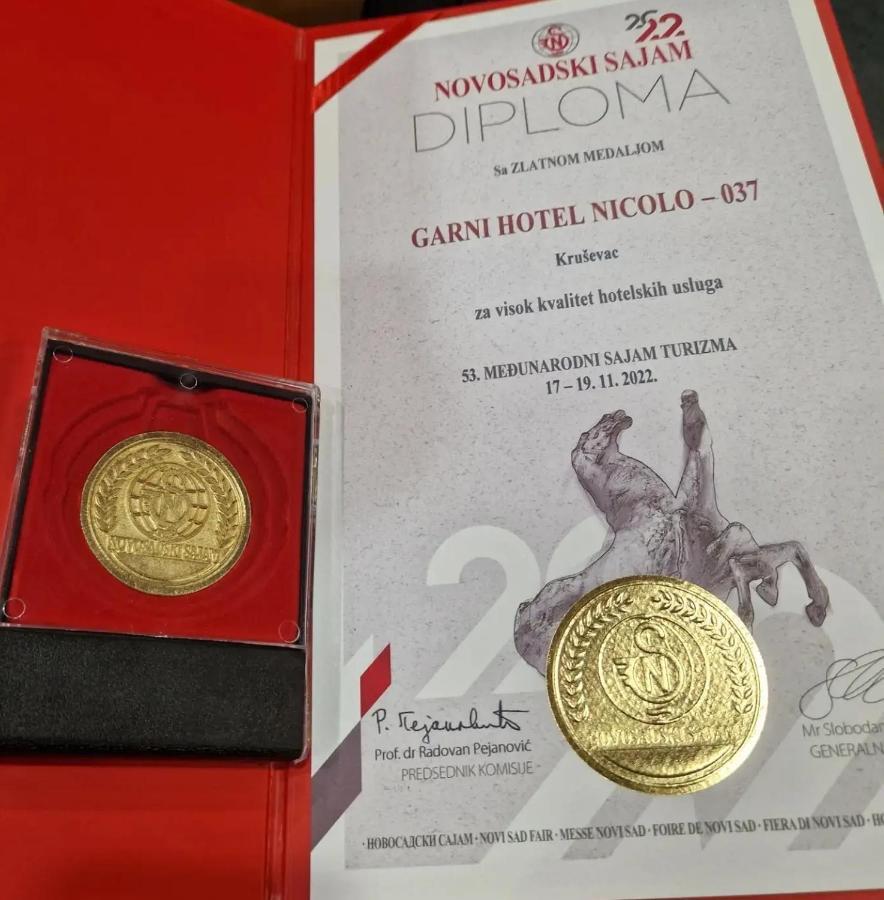 Garni Hotel & Spa Nicolo Kruševac المظهر الخارجي الصورة